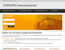 Tablet Screenshot of download.copagro.be